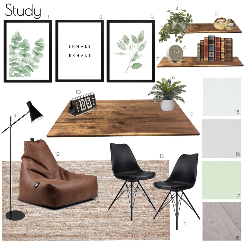 Study Mood Board by madzgartside on Style Sourcebook