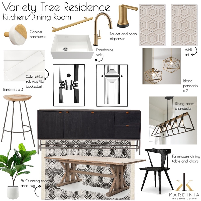 Variety Tree Residence - Kitchen/Dining Room Mood Board by kardiniainteriordesign on Style Sourcebook