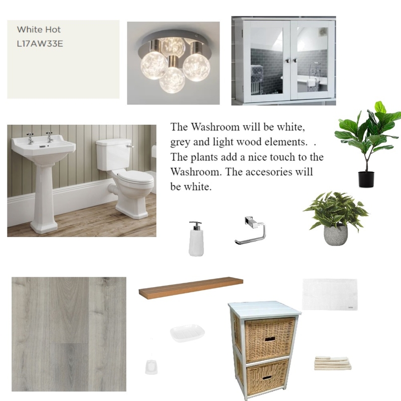 Washroom Mood Board by Blue Artist on Style Sourcebook