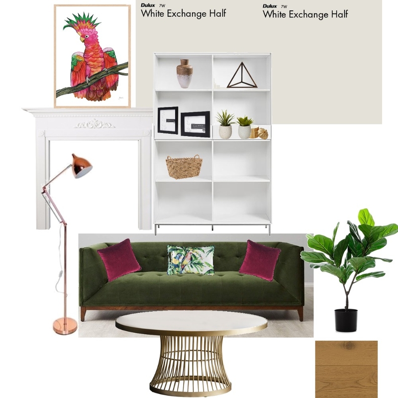 Warm Living Room Mood Board by Alexis Gillies Interiors on Style Sourcebook