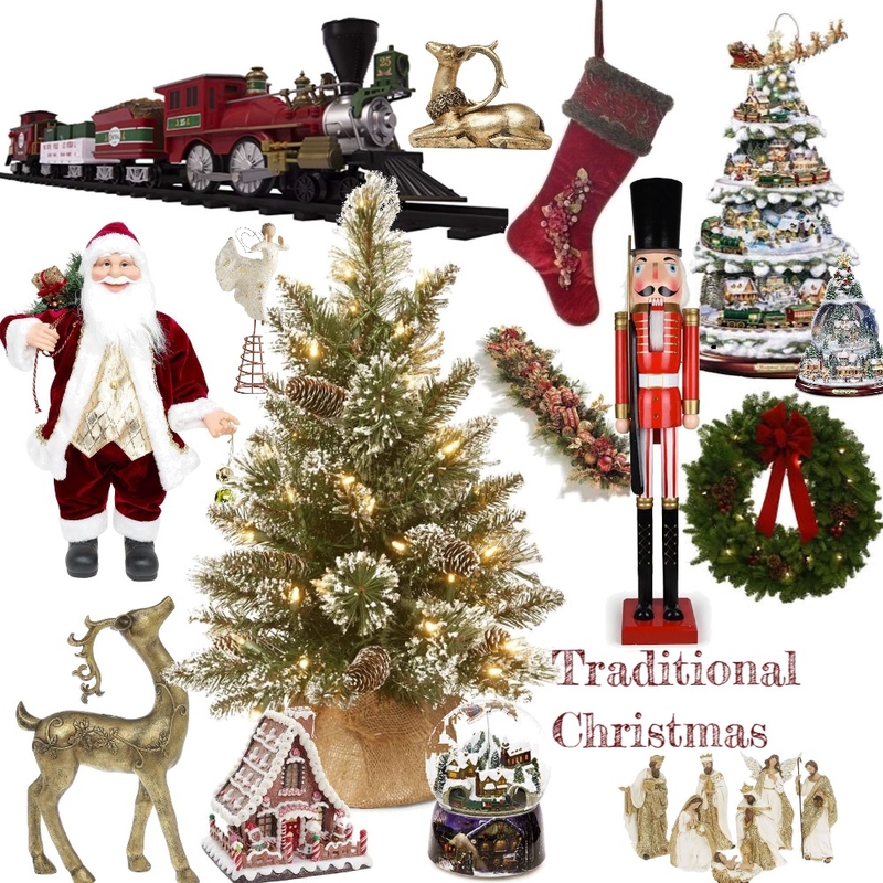 Christmas traditional Mood Board by Oleander & Finch Interiors on Style Sourcebook