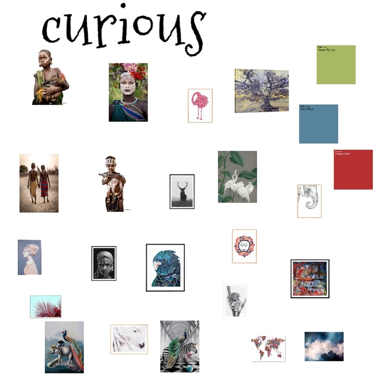 curious Mood Board by kristyw on Style Sourcebook