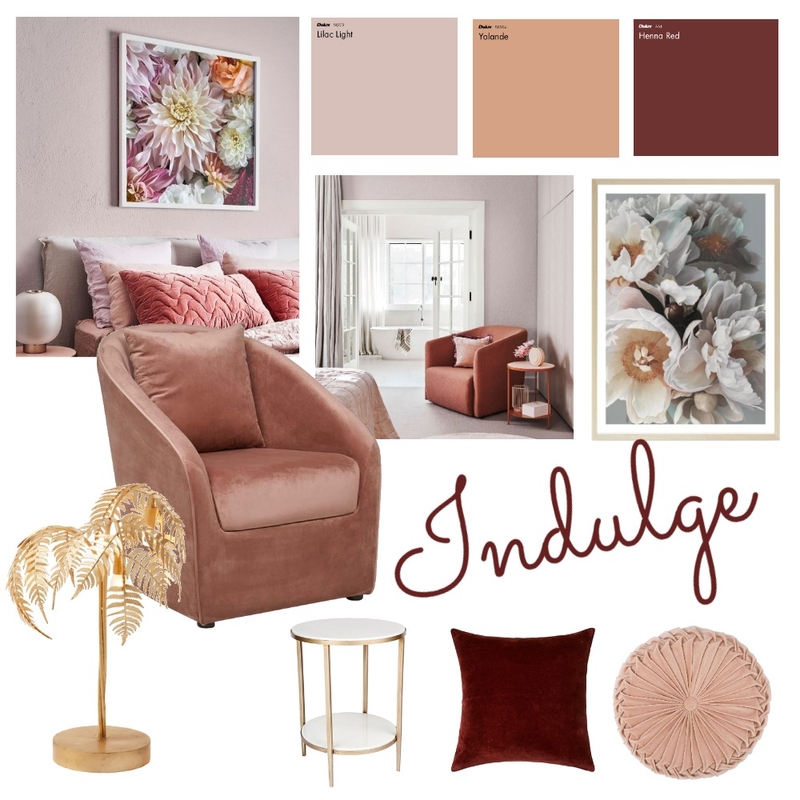 Indulge - Dulux Colour Forecast Mood Board by Janine on Style Sourcebook