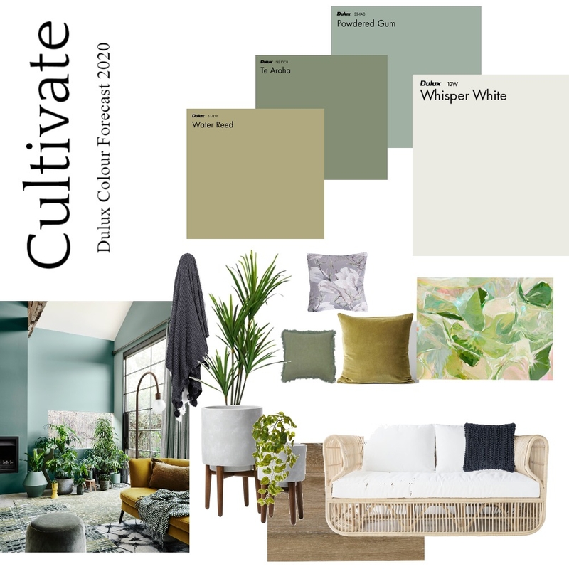 Cultivate Mood Board by Dulux Australia on Style Sourcebook
