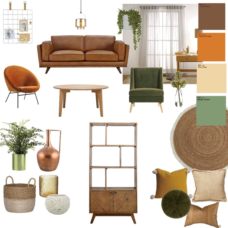 Boho Chic living room Mood Board by Sodapop on Style Sourcebook