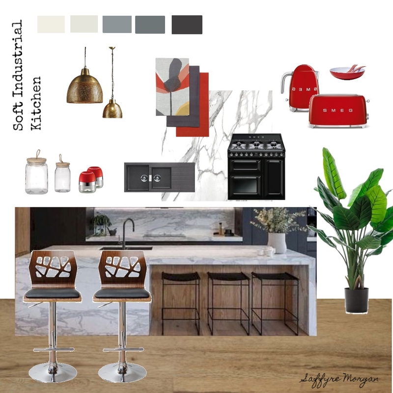Soft Industrial Kitchen Mood Board by SaffyreMorgan on Style Sourcebook