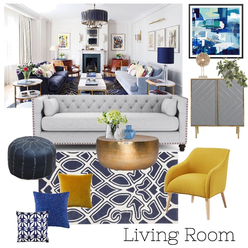 Living room Mood Board by Helene on Style Sourcebook