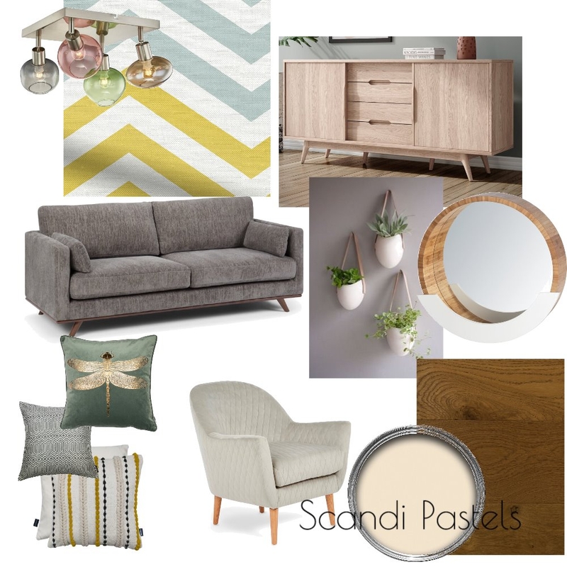 Scandi Pastels Mood Board by Chestnut Interior Design on Style Sourcebook