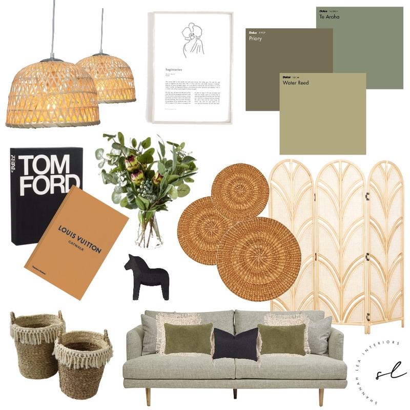 Dulux Green Living Mood Board by Shannah Lea Interiors on Style Sourcebook