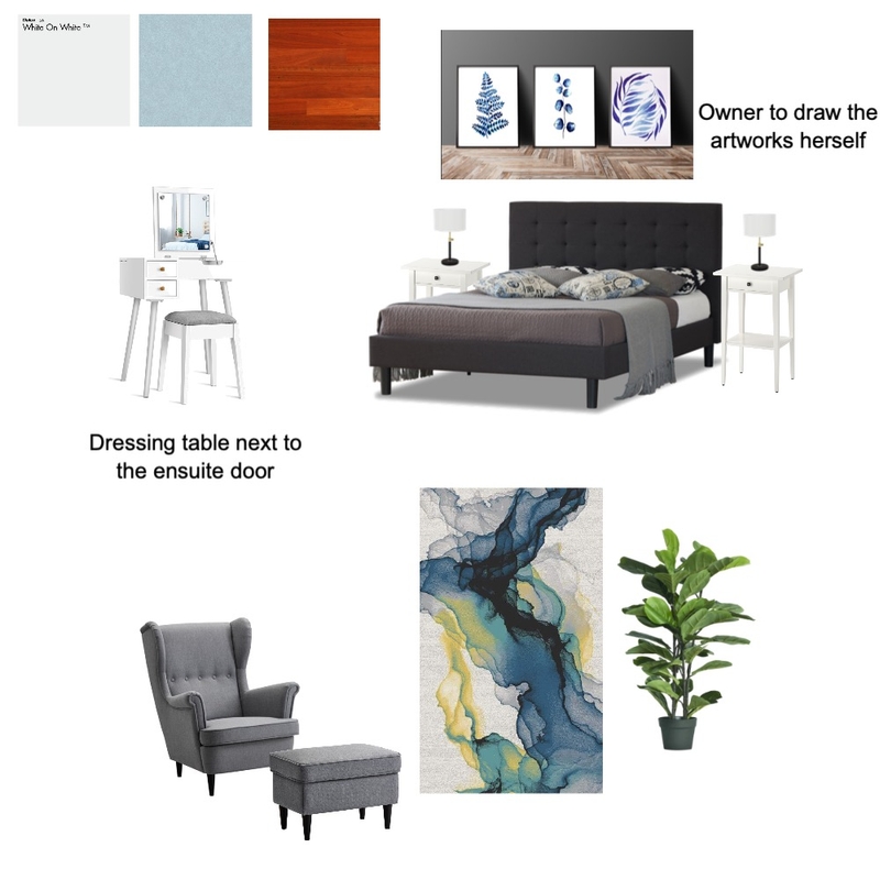 Tina's Bedroom - 2 Mood Board by Maxi on Style Sourcebook