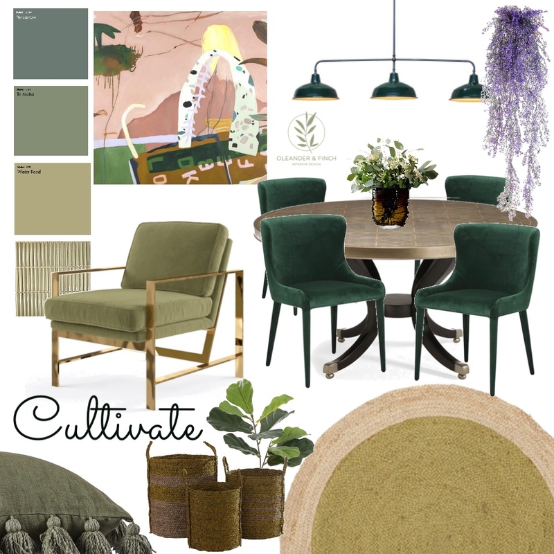 Cultivate Dulux draft 1 Mood Board by Oleander & Finch Interiors on Style Sourcebook