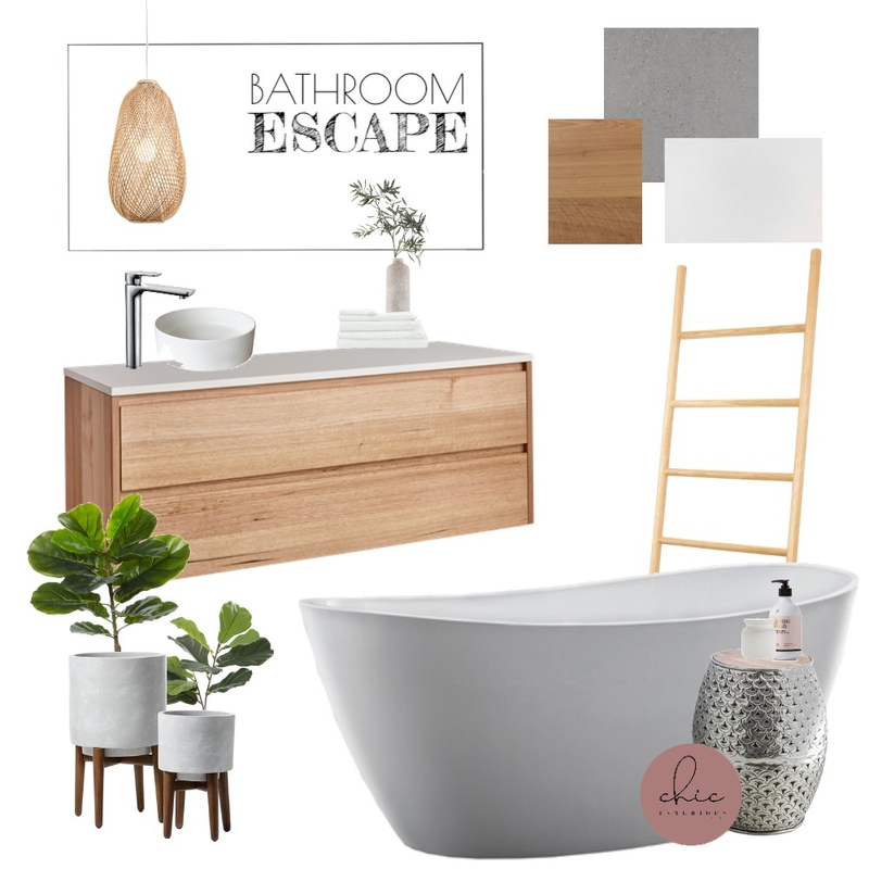 Bathroom ESCAPE Mood Board by ChicDesigns on Style Sourcebook