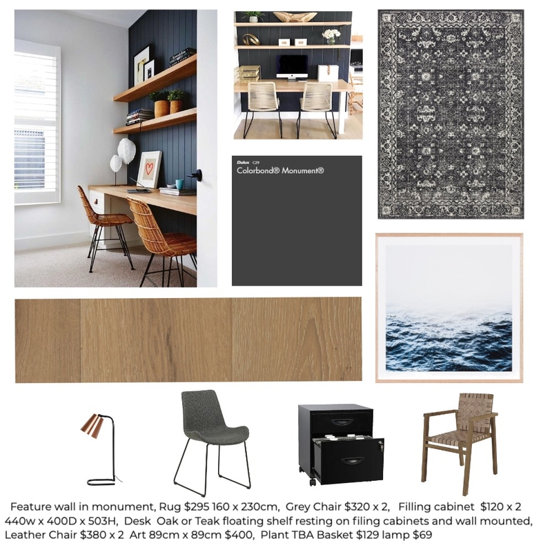 Richardson Office Mood Board by taketwointeriors on Style Sourcebook