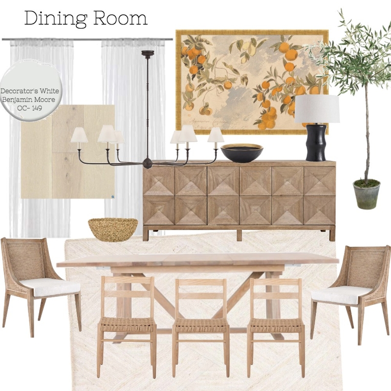 Module 9 Dining Room Mood Board by jasminarviko on Style Sourcebook
