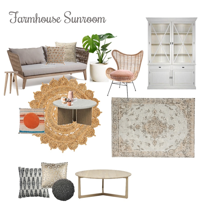 Sunroom Mood Board by Style and Leaf Co on Style Sourcebook