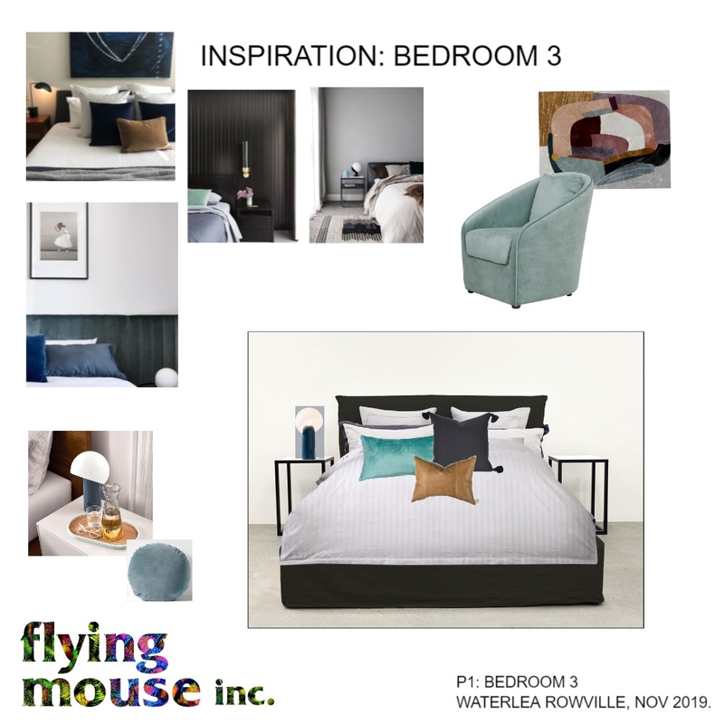 BEDROOM 3 Mood Board by Flyingmouse inc on Style Sourcebook