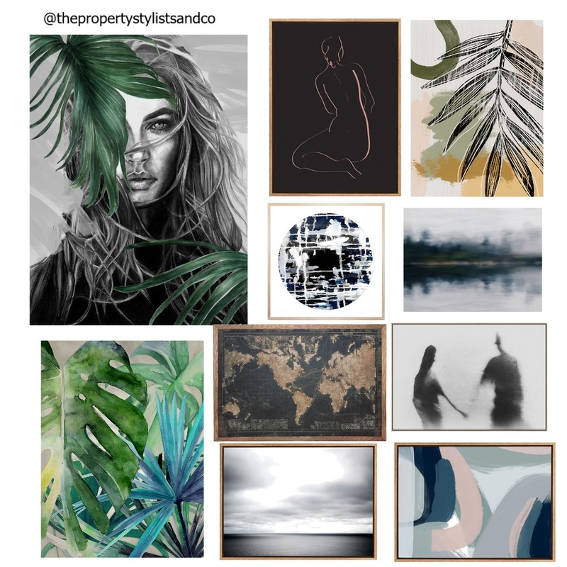 Sweet Gum Place Artwork Mood Board by The Property Stylists & Co on Style Sourcebook