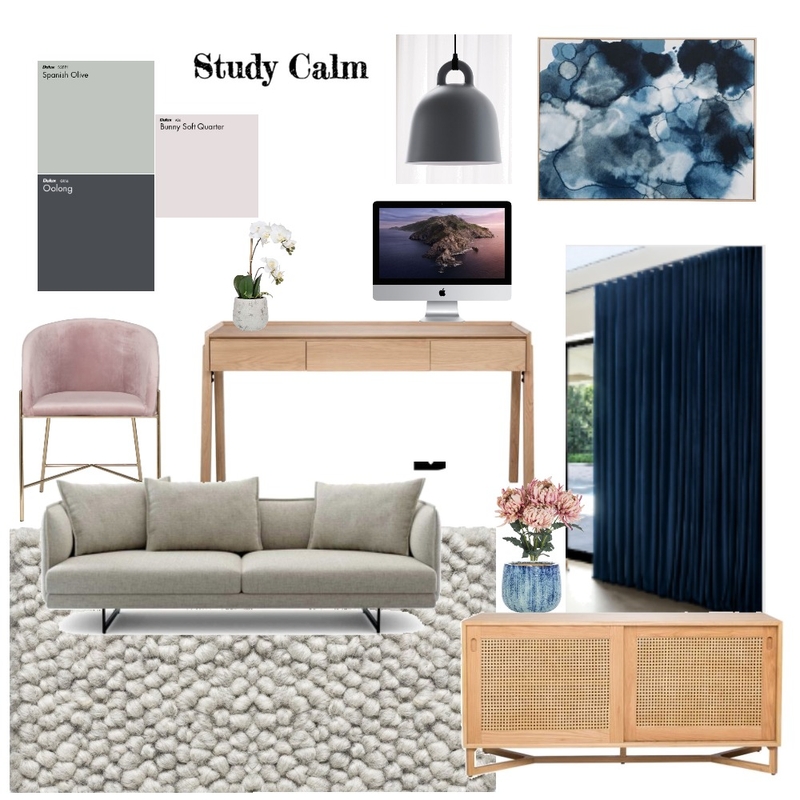 Study Cool Mood Board by mumheidi on Style Sourcebook