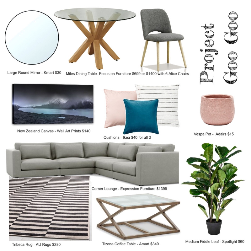 Project Goo Goo Mood Board by KateAlen on Style Sourcebook