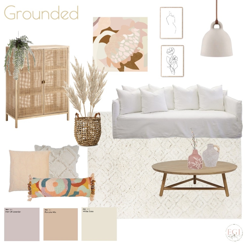 Grounded Mood Board by Eliza Grace Interiors on Style Sourcebook