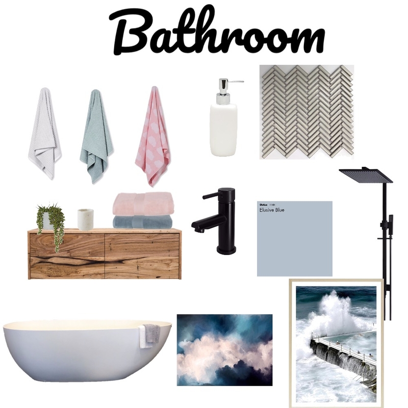 Bathroom Mood Board by penobrien on Style Sourcebook