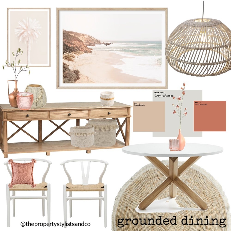 grounded dining Mood Board by The Property Stylists & Co on Style Sourcebook