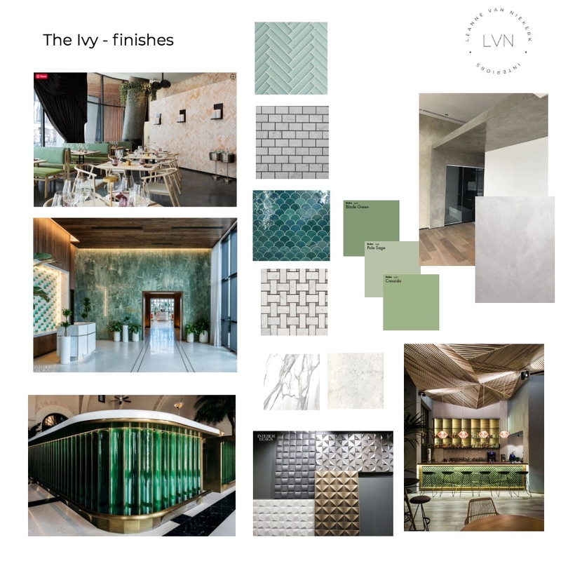 The Ivy - finishes Mood Board by LVN_Interiors on Style Sourcebook