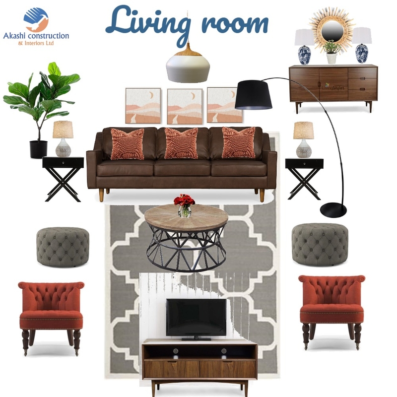 Living room brown Mood Board by FRIDAH on Style Sourcebook