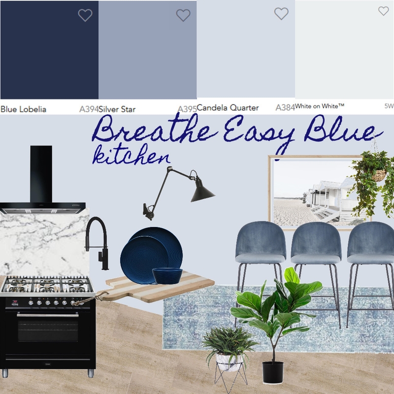 Breathe Easy Blue - kitchen Mood Board by Kohesive on Style Sourcebook