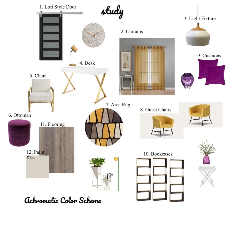 STUDY Mood Board by Doreen on Style Sourcebook