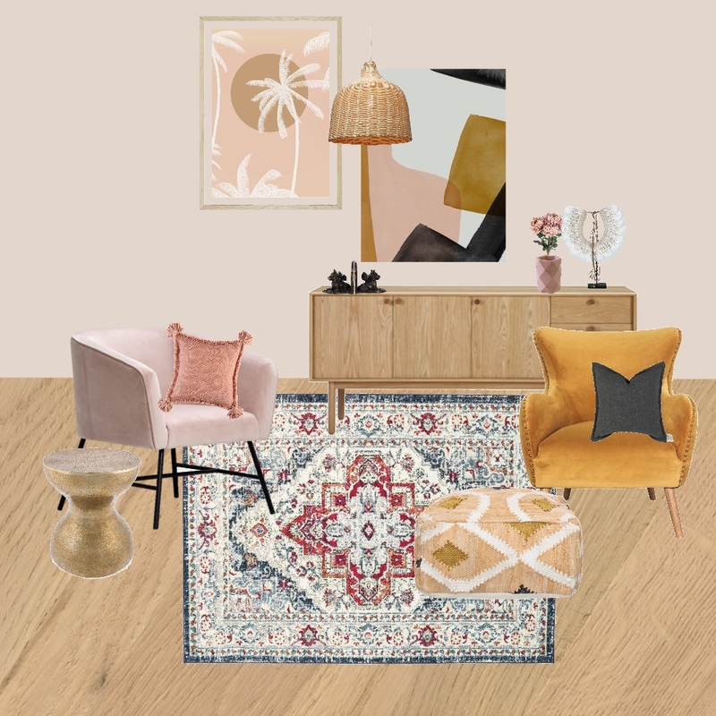 Eclectic Living Room Mood Board by Cath089 on Style Sourcebook