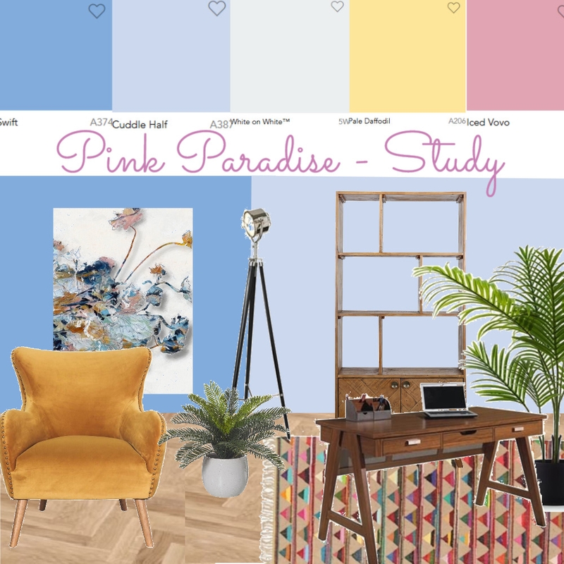 Pink Paradise - Study Mood Board by Kohesive on Style Sourcebook