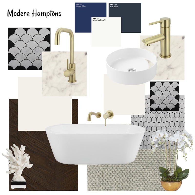 Modern Hamptons Internal Colour Scheme Mood Board by Designbyjoanne on Style Sourcebook