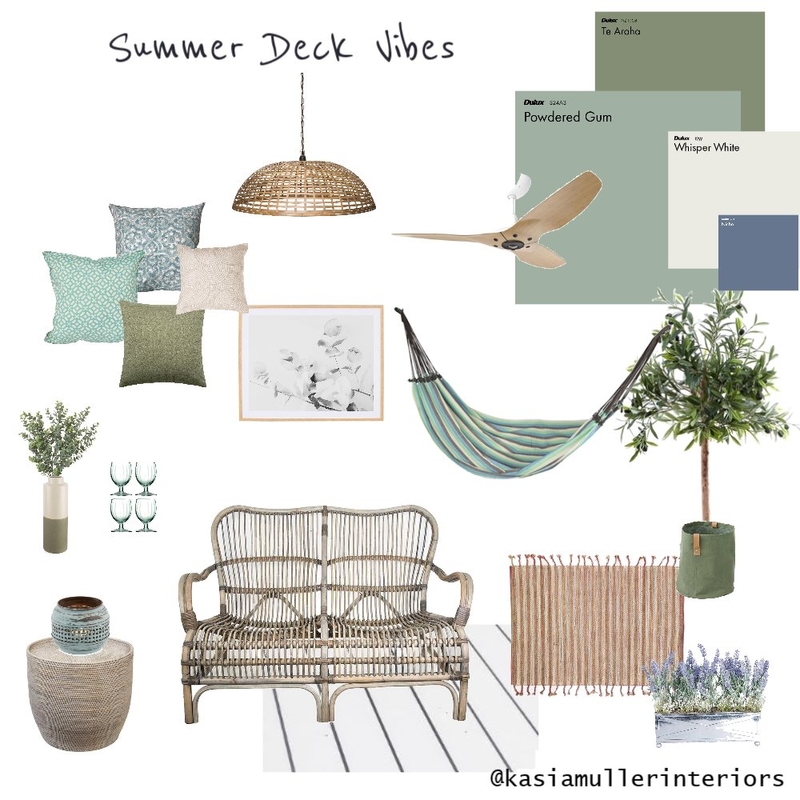 Summer Deck Vibes Mood Board by Mindful Interiors on Style Sourcebook
