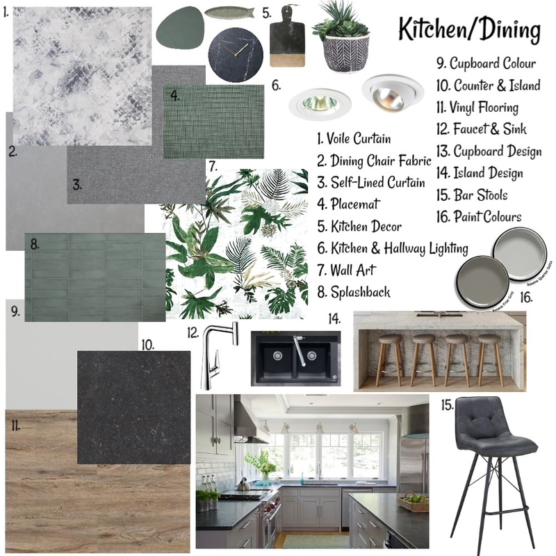 Assignment 9 - Kitchen/Dining Mood Board by mmonica on Style Sourcebook