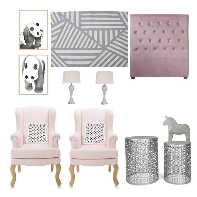 PRINCESS ROOM INSPO -I.D MY DESIGNS Mood Board by I.D MY DESIGNS on Style Sourcebook