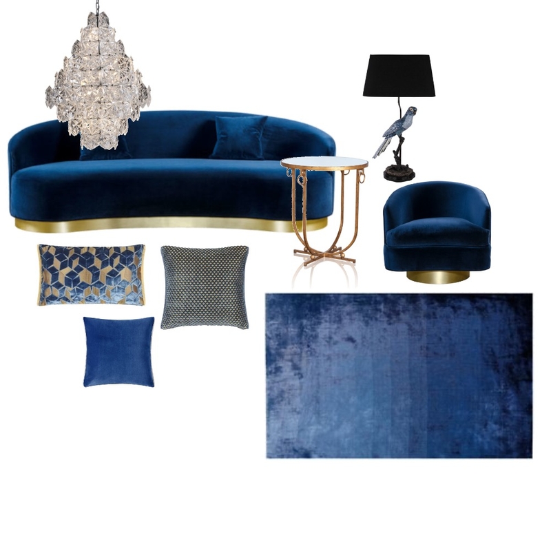 Classic Blue - Pantone Mood Board by Trilogy on Style Sourcebook