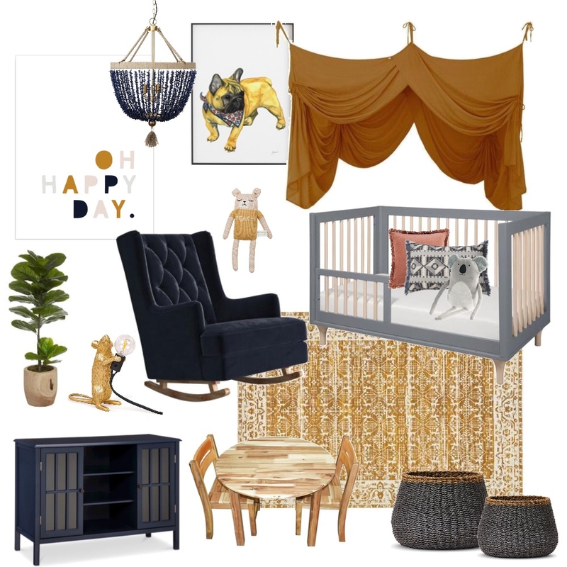 Nursery Mood Board by Oleander & Finch Interiors on Style Sourcebook