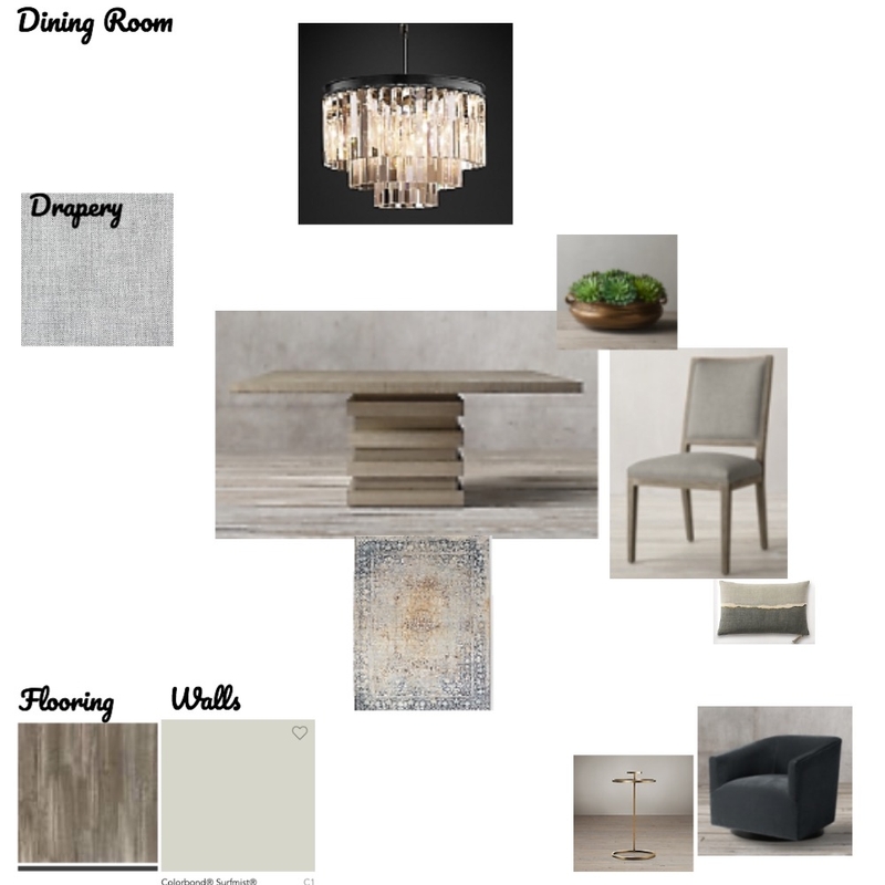 Module 9/dining room Mood Board by lbalcar on Style Sourcebook