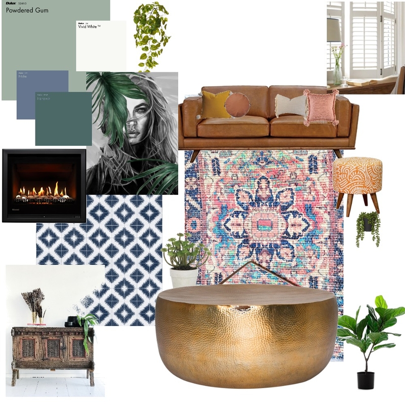 Eclectic Country Lounge room Mood Board by Caldwa on Style Sourcebook