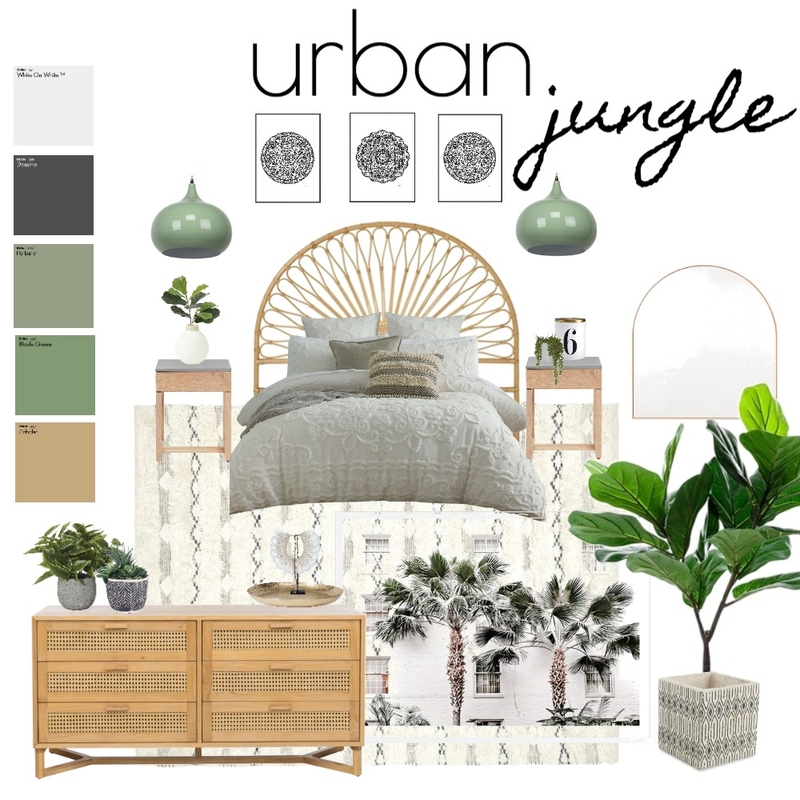 Urban Jungle Mood Board by styledbykarli on Style Sourcebook