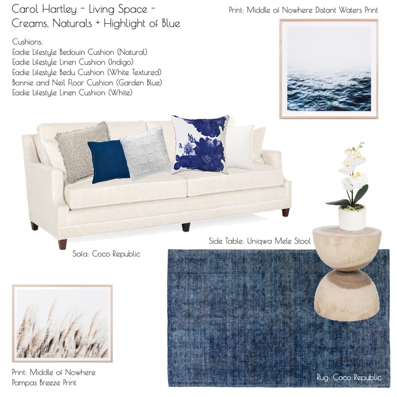 Carol Hartley Living Space2 Mood Board by GraceR on Style Sourcebook