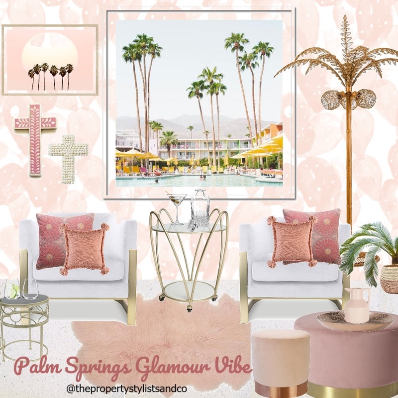 that palm springs vibe Mood Board by The Property Stylists & Co on Style Sourcebook