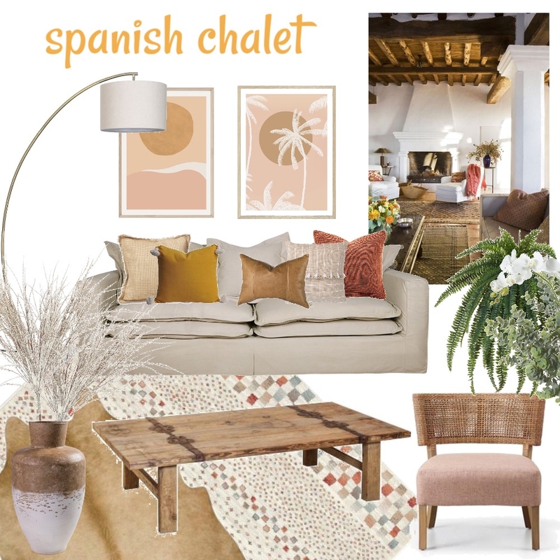 Spanish Chalet Mood Board by Taylah O'Brien on Style Sourcebook