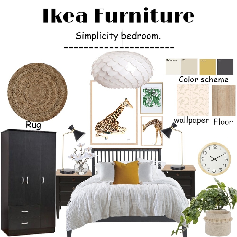 ikea bedroom Mood Board by Rasha94 on Style Sourcebook