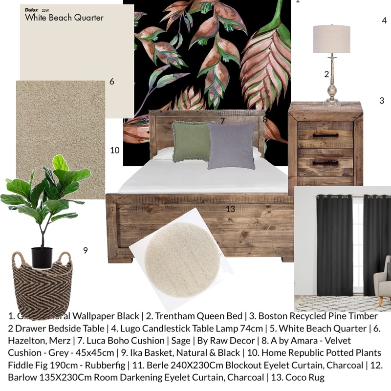 Bedroom master Mood Board by Janis on Style Sourcebook