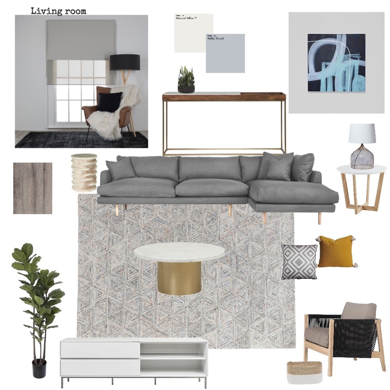 02 Living Room Mood Board by KayceeChen on Style Sourcebook
