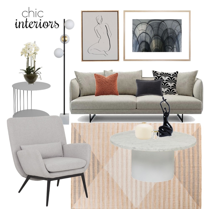 New living Mood Board by ChicDesigns on Style Sourcebook