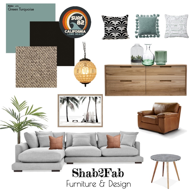 California Eclectic Mood Board by Shab2Fab on Style Sourcebook