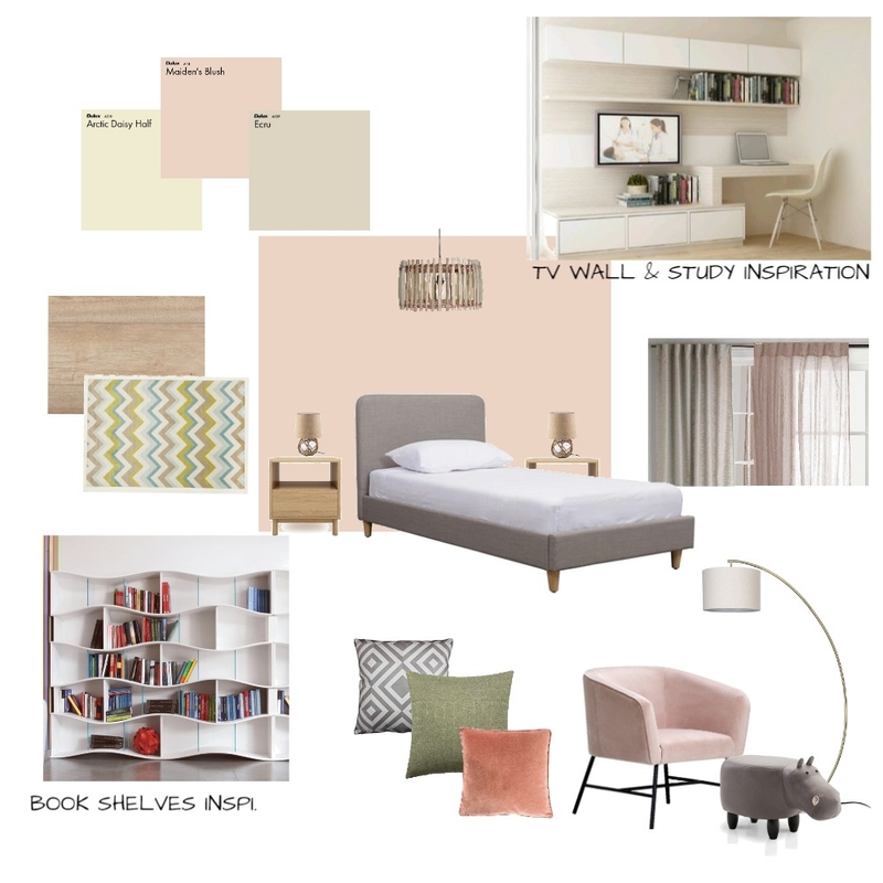 sophia's room opt1 Mood Board by madgab on Style Sourcebook